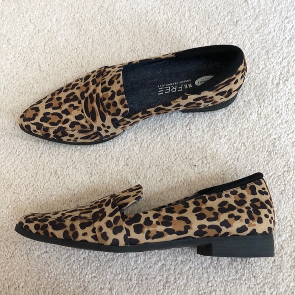 New Dr Scholls Leo Leopard Loafer 